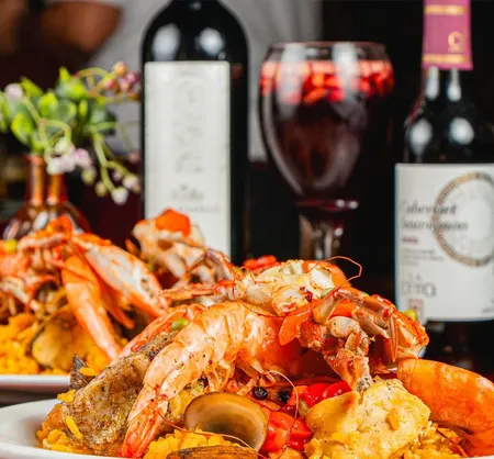 Cazuela de mariscos